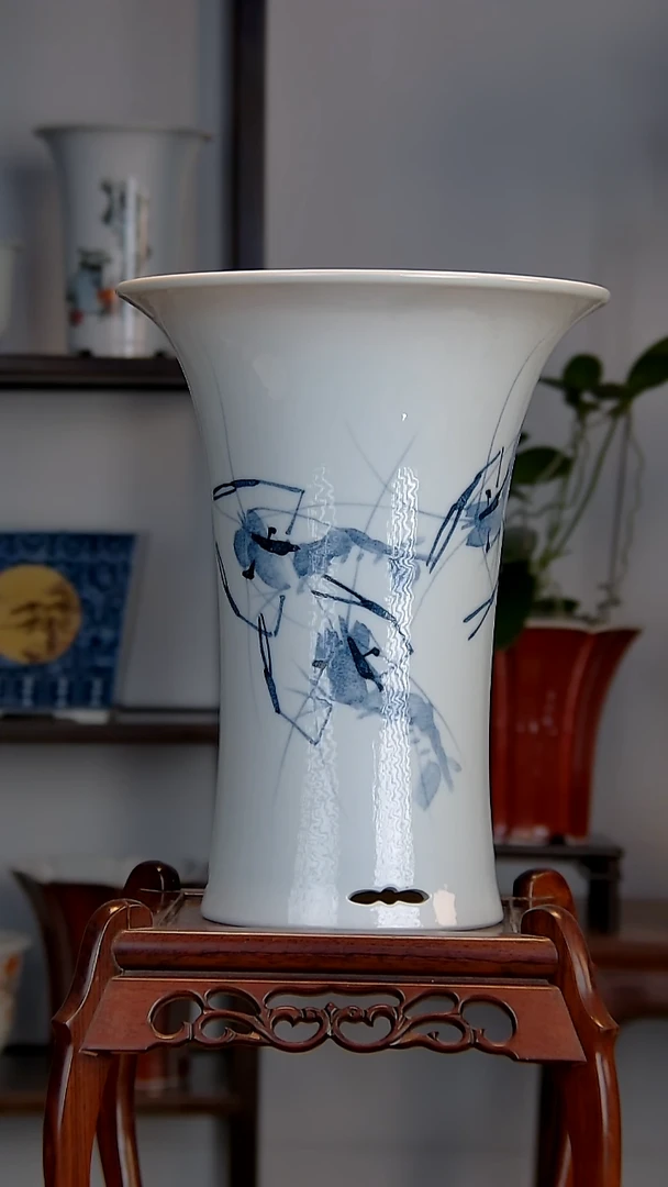 景德镇陶瓷手工花盆