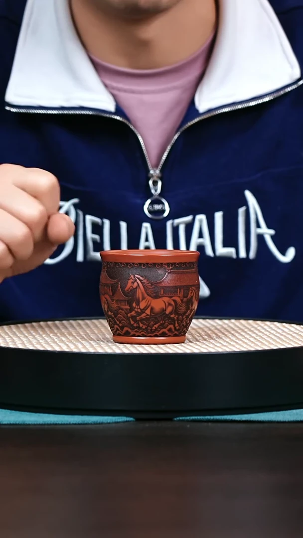 茶壶紫砂大红袍主人杯