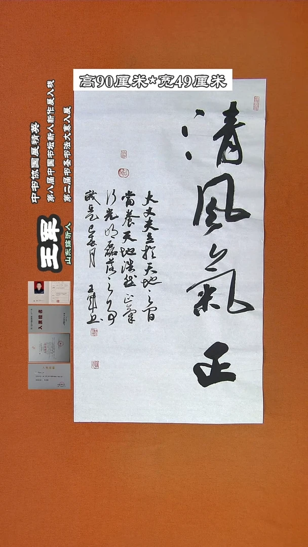 【闪购商品】书法450王军书法作品