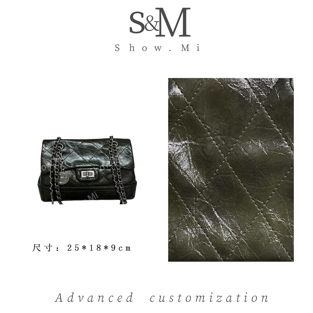 【Show Mi】ZT-D9629-1-布拉绿轻奢小众时尚百搭女士包包sm