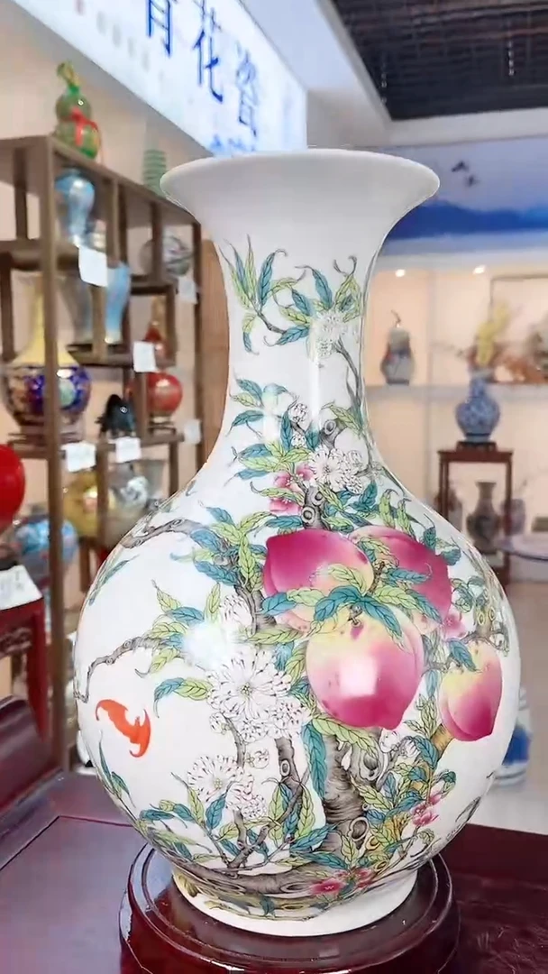 摆件景德镇陶瓷花瓶