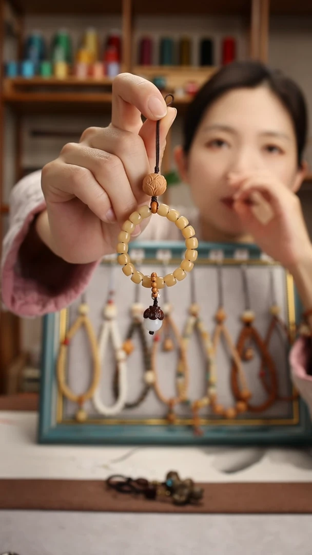 菩提吊坠精工风化菩提根-吊坠