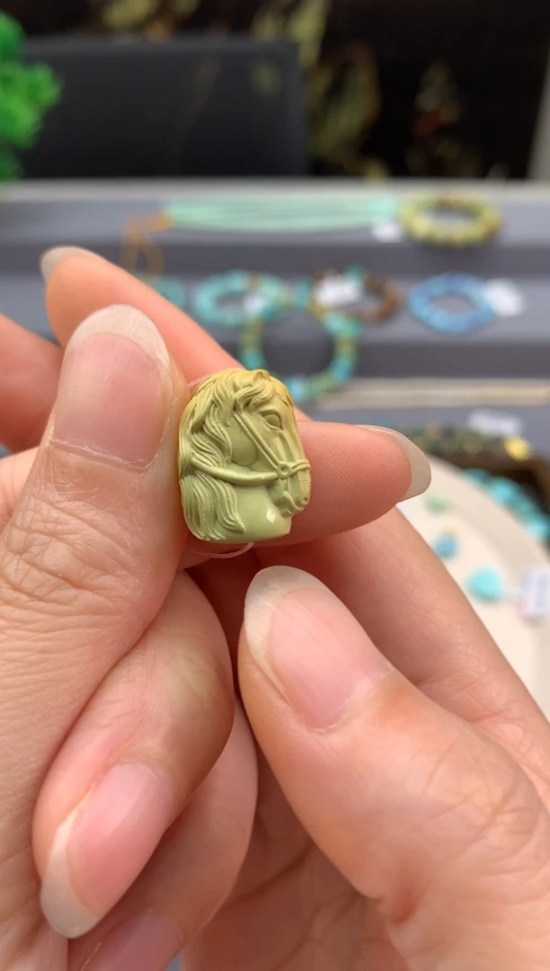 未镶嵌绿松石精工雕刻R106