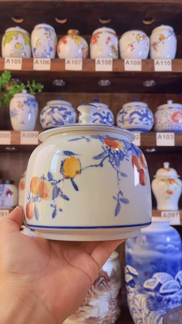 迎君陶瓷纯手工手绘 2