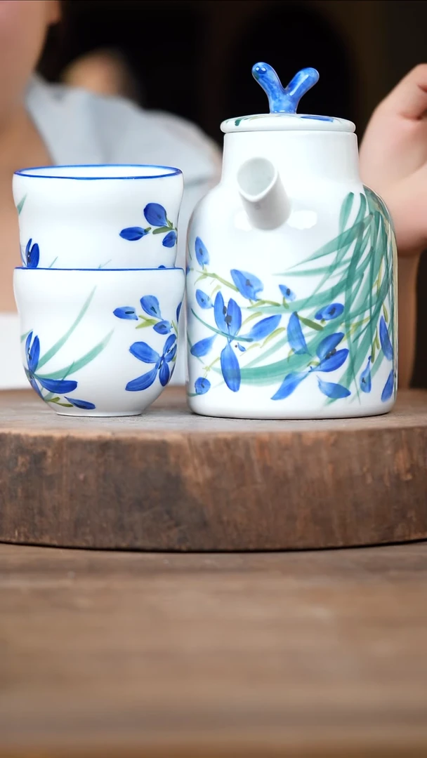 瓷片景德镇高温釉下彩（食品级）