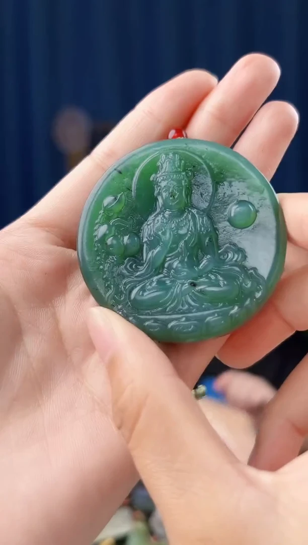 未镶嵌和田玉挂件拍一发一