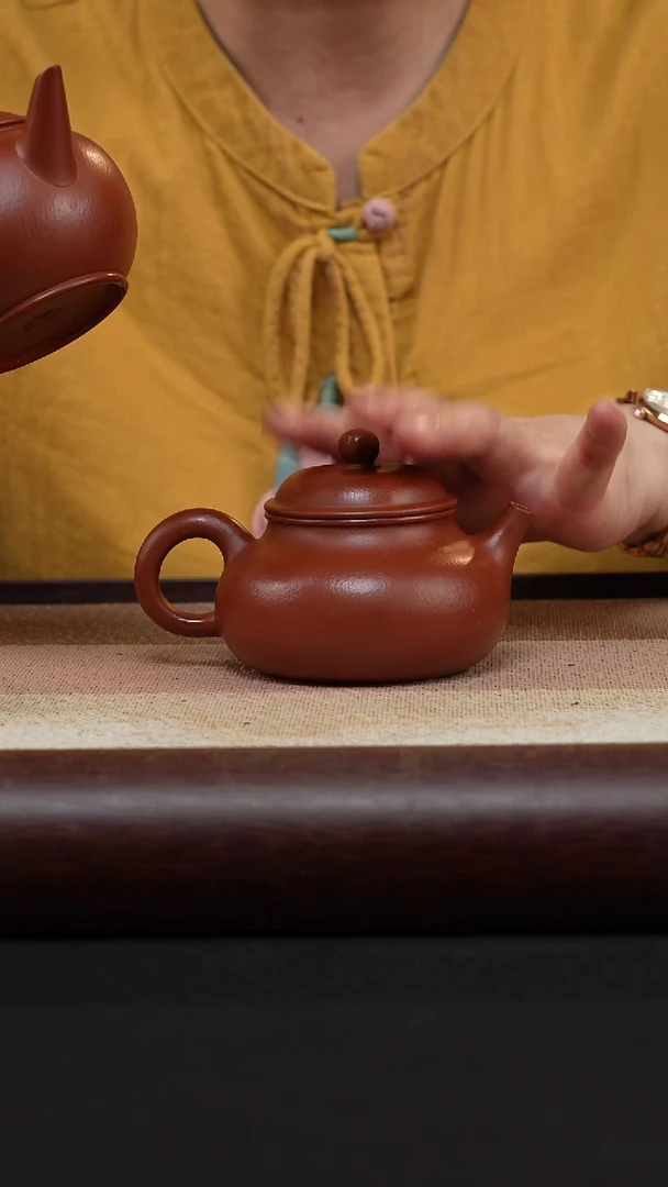 【闪购商品】紫砂茶壶朱泥-容天MH-1687