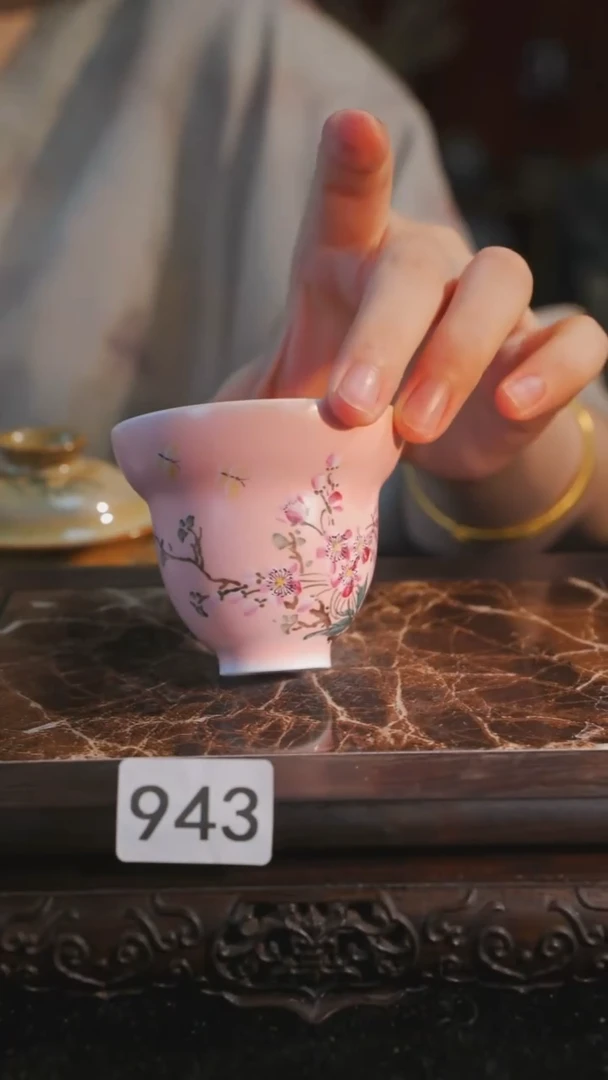 杯子等烟雨陶瓷手作主人杯943