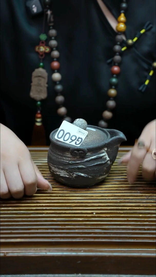 万古烧粗陶手工茶具