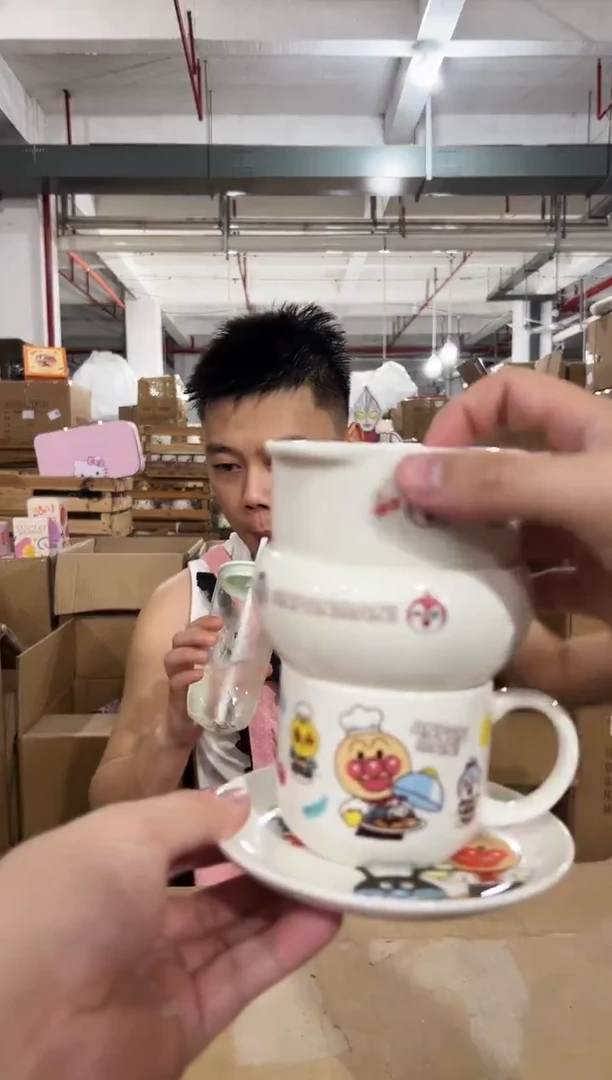 面包超人碗杯碟4件套