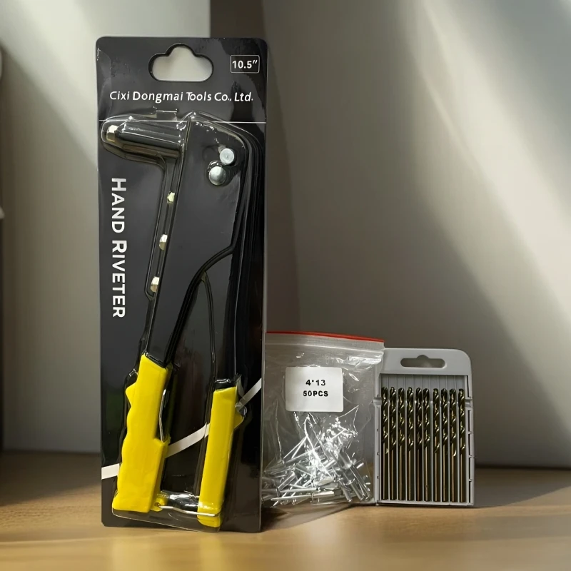 麻花钻头不锈钢打孔开孔钻（送铆钉工具+铆钉）