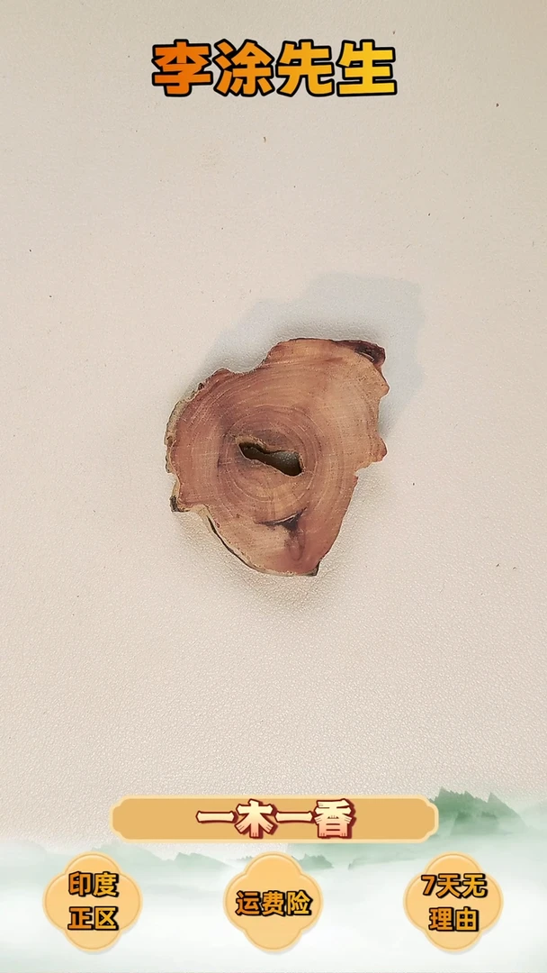 檀香木其他正区迈索尔虫漏片片