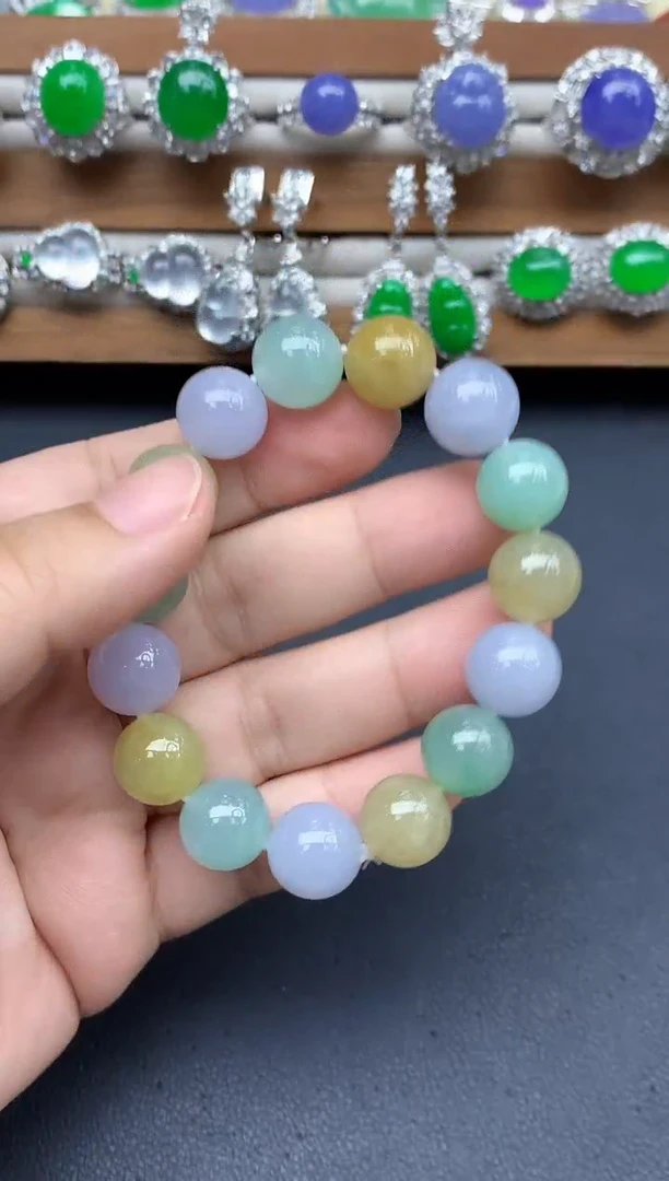 未镶嵌手链翡翠535-中国好珍宝