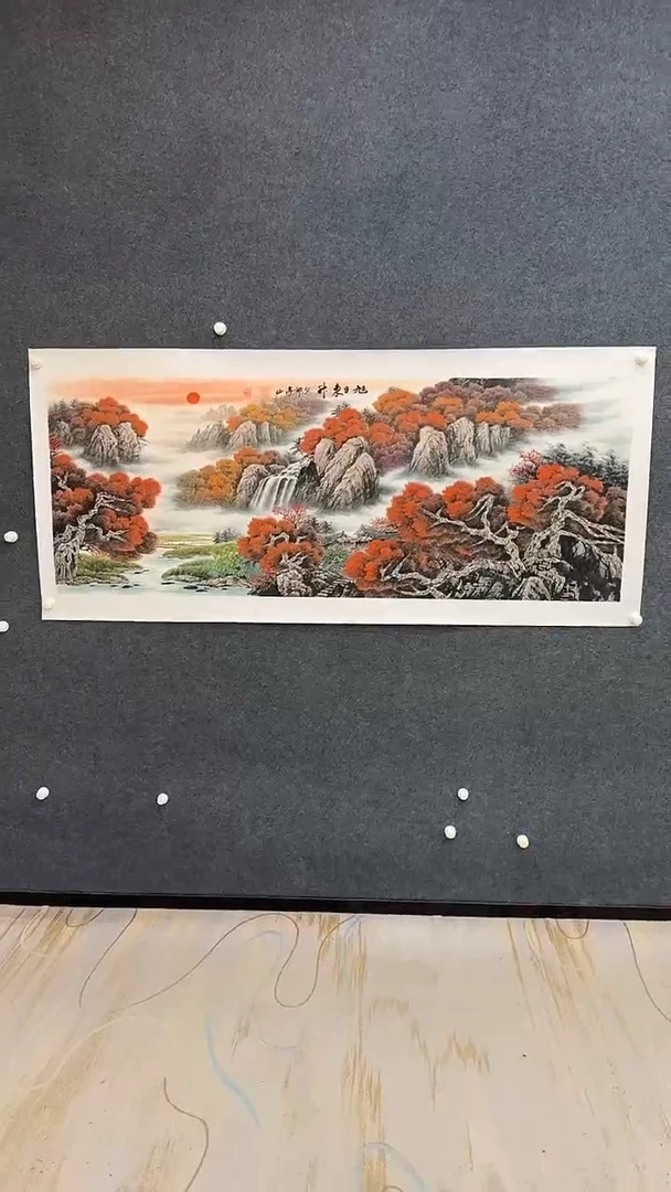 国画7.17-张亭山-小六尺山水-16