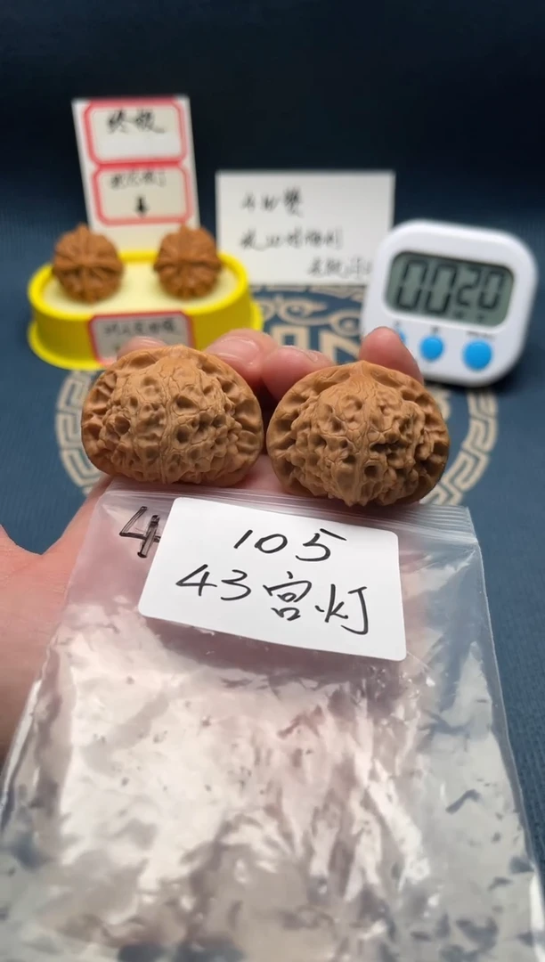 【闪购商品】桃核吊坠105 43邢台宫灯