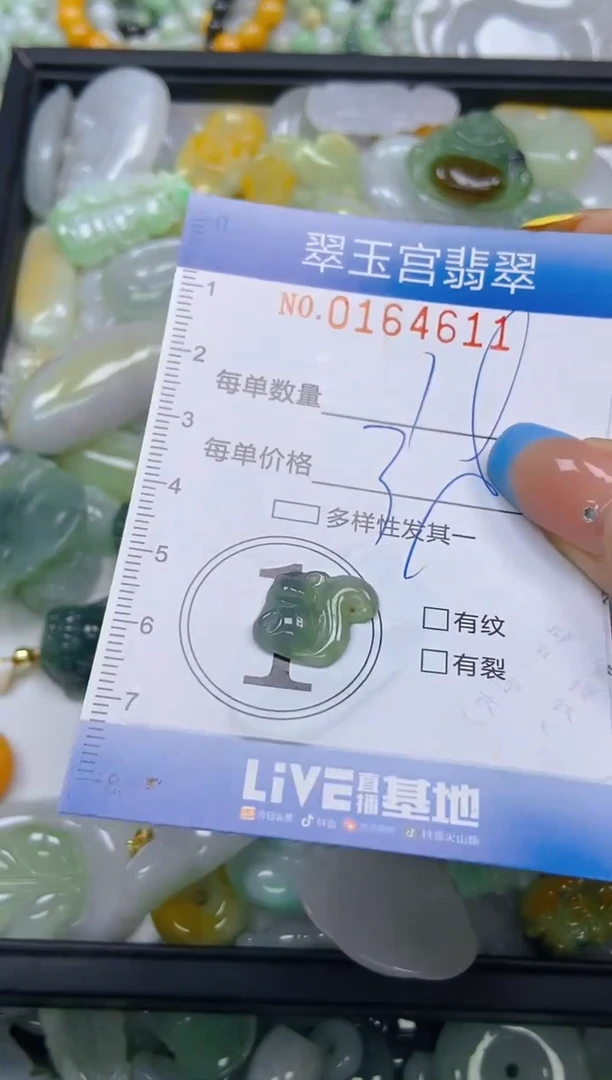 翡翠未镶嵌颈饰闪购0164611