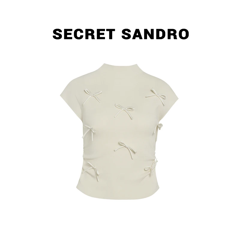 【蝴蝶结】Secret Sandro 楚楚 毛衫 M55221157C