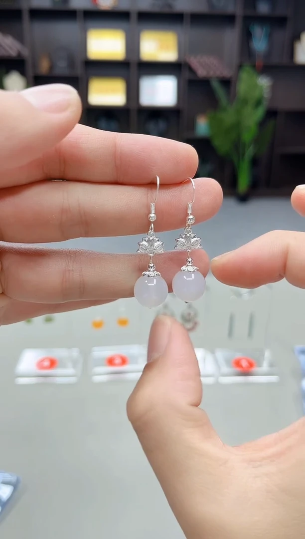 未镶嵌耳饰玛瑙/玉髓116000