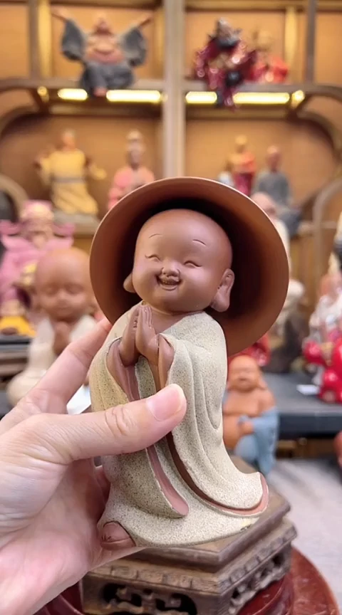 紫砂茶宠器闵茶宠摆件