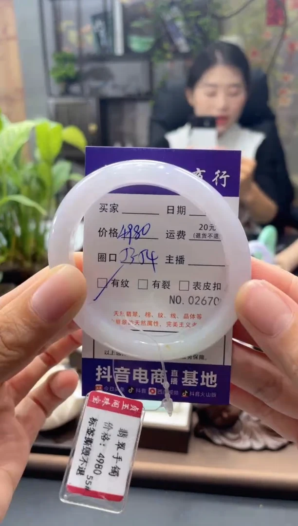未镶嵌手镯翡翠2670*****