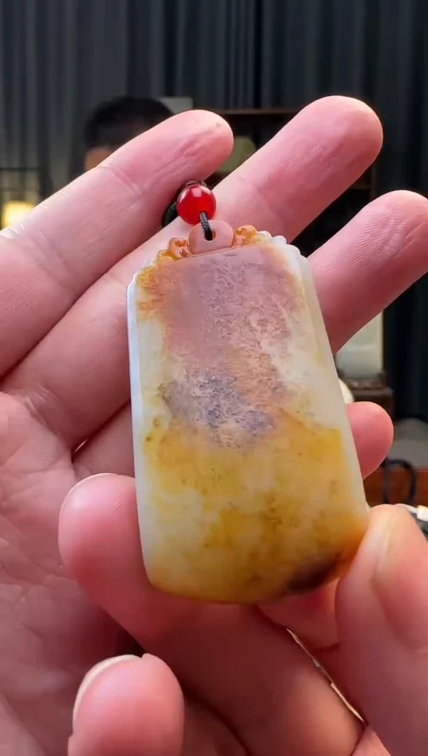 吊坠(不含链)未镶嵌和田玉挂件