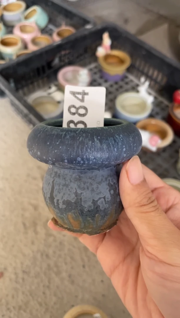 瓷片女****常384微瑕知木小芳花盆