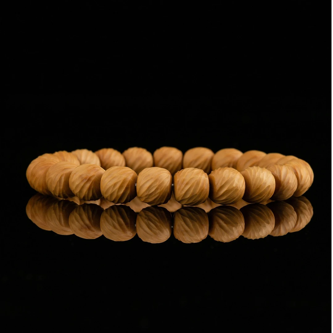 《蓝鲸出品》全品-云锦-猴头核桃手工雕刻