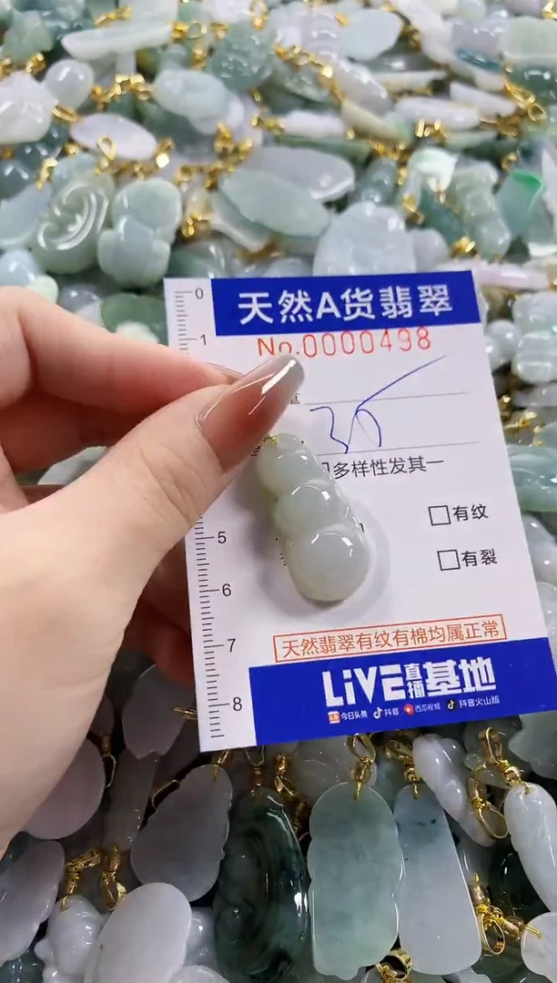 颈饰未镶嵌翡翠天然A货翡翠