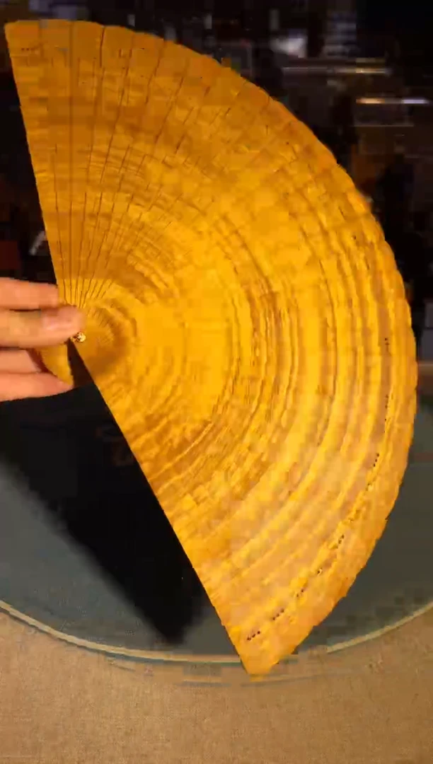 乌木类成套家具金丝楠 扇子6