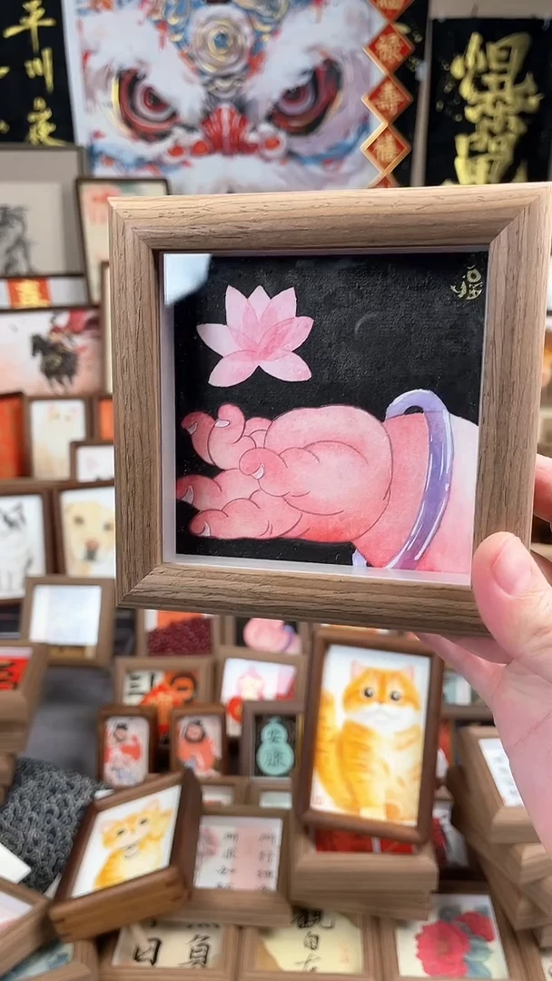 【闪购商品】国画纯手绘书法绘画作品