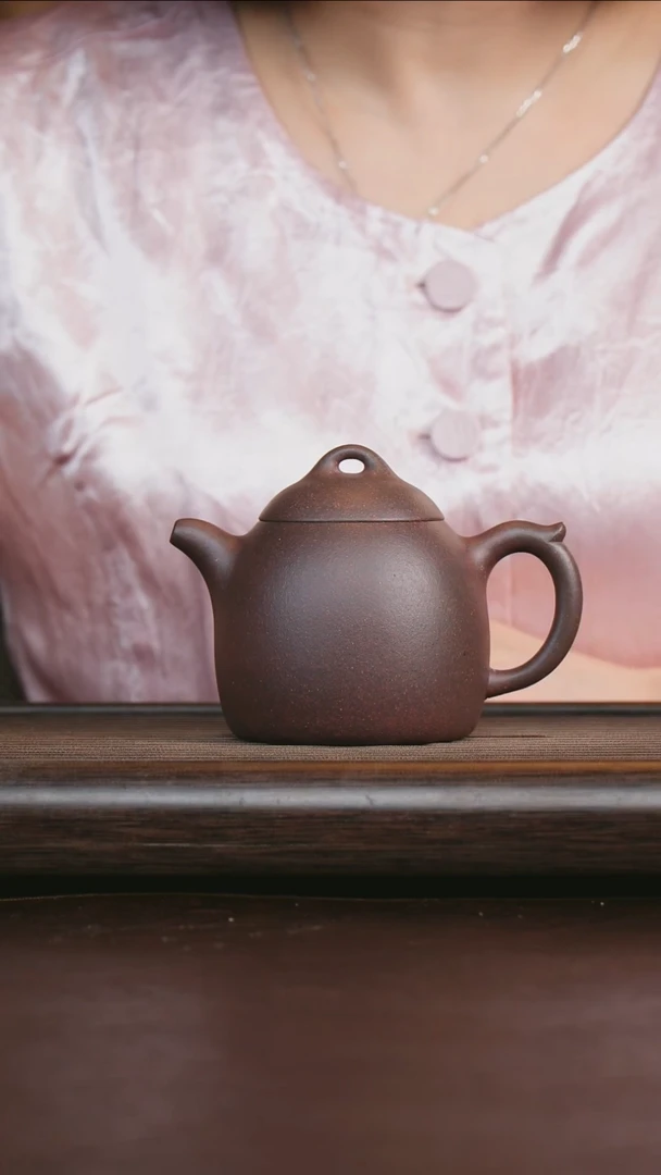 茶壶紫砂艺品紫砂 精选底槽清 秦权220cc