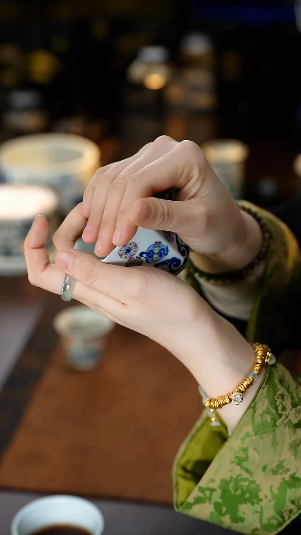 【闪购商品】雲梦茶器暗八仙六方杯