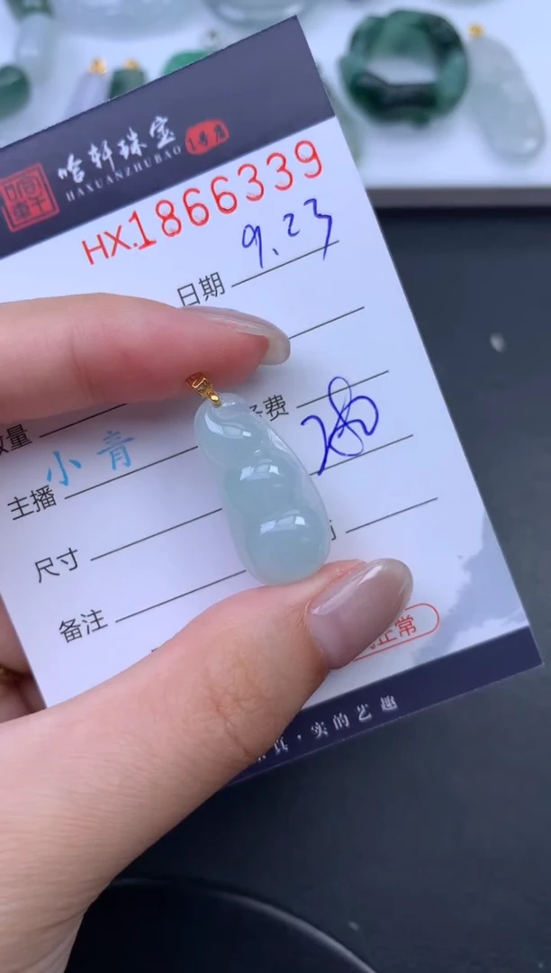 未镶嵌挂件翡翠哈轩 挂件1