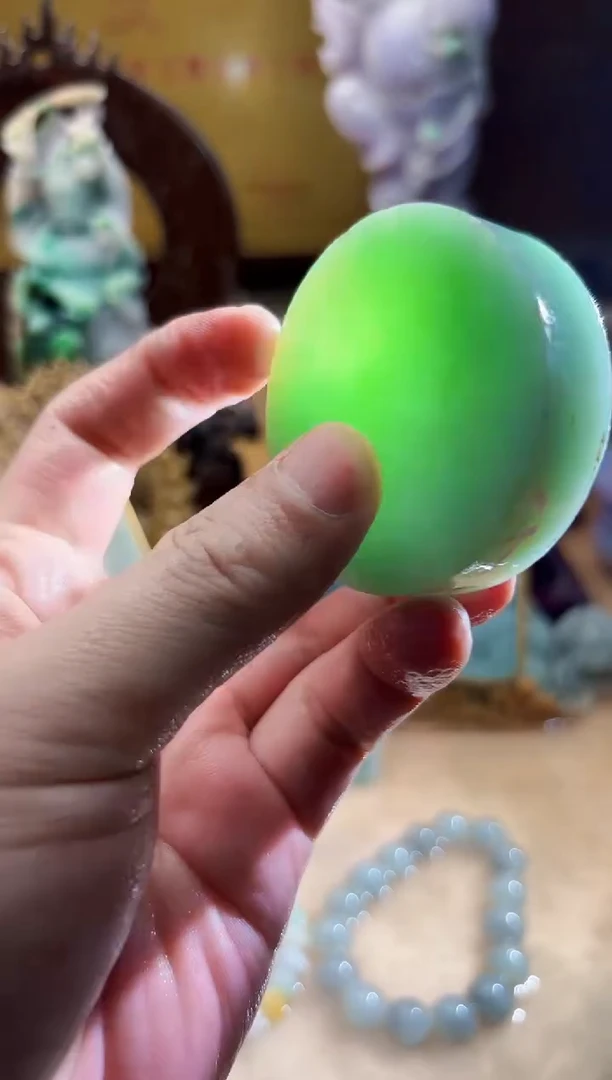 未镶嵌挂件翡翠A货张麦7615