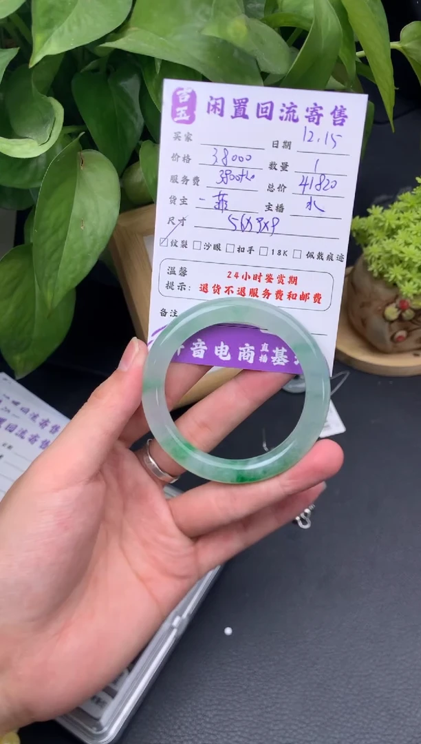 未镶嵌手镯翡翠手镯