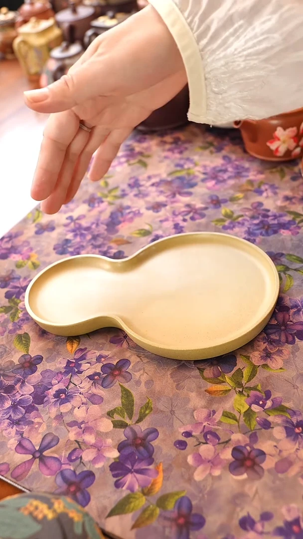 茶壶紫砂段泥葫芦壶承