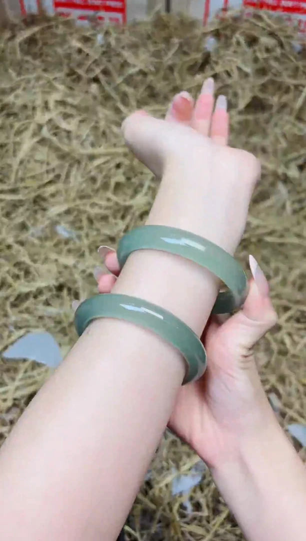 合金手镯石英质玉2189--圈口56