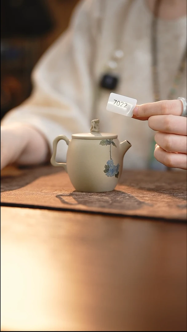 雲梦茶器紫陶茶壶7022