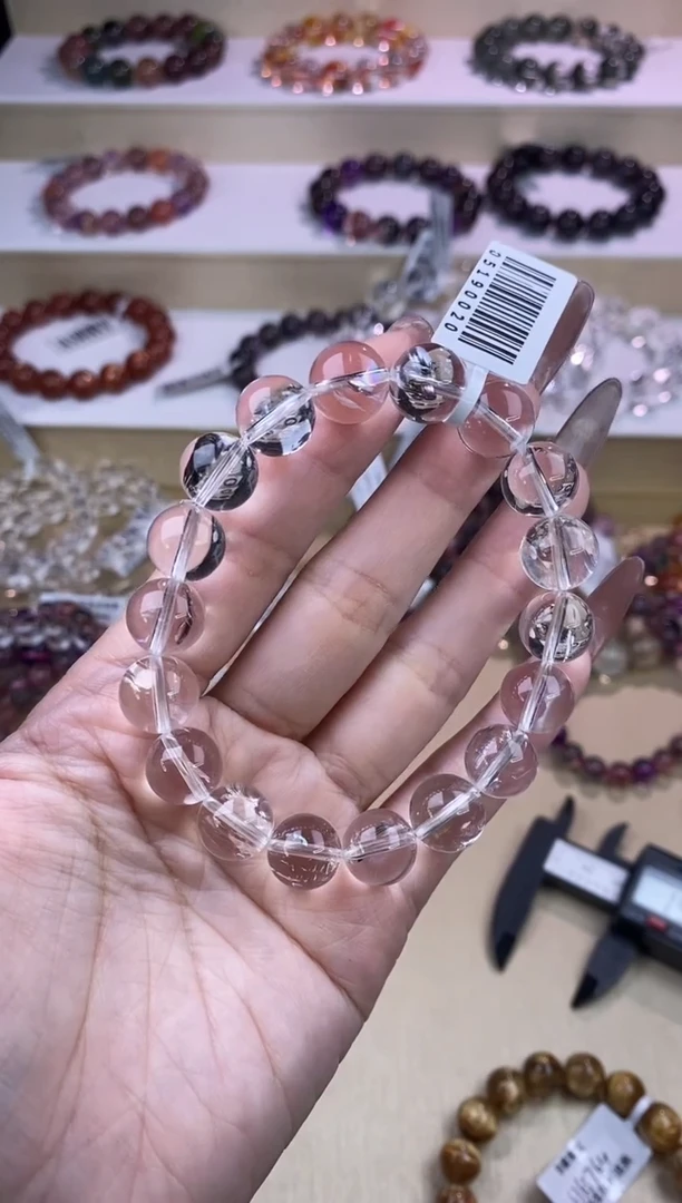 水晶手串未镶嵌利姆利亚11m+