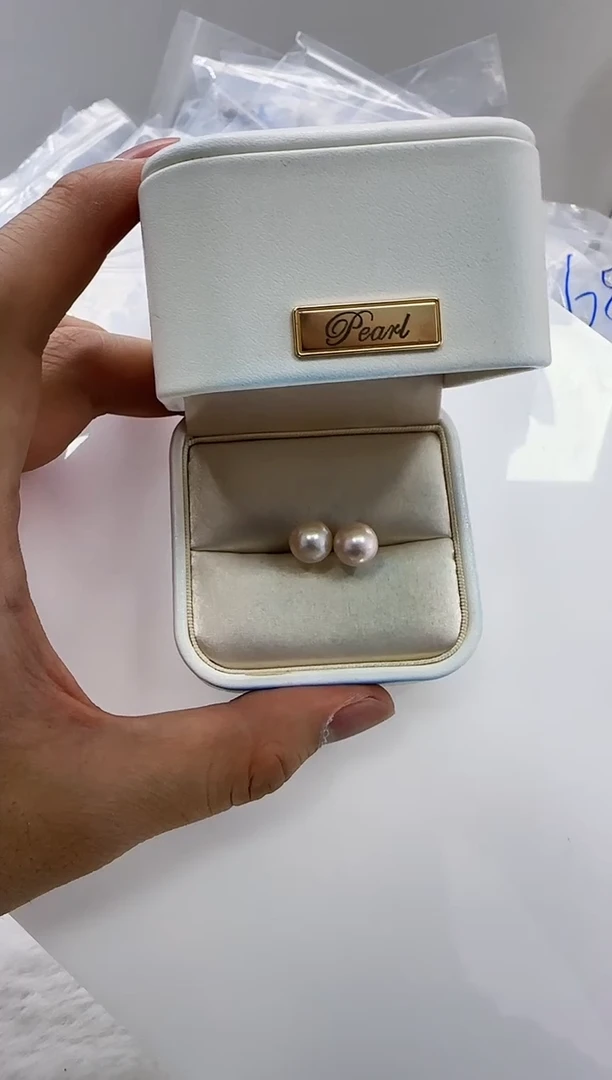 【闪购商品】淡水珍珠DA银S925镶嵌b640 耳环9