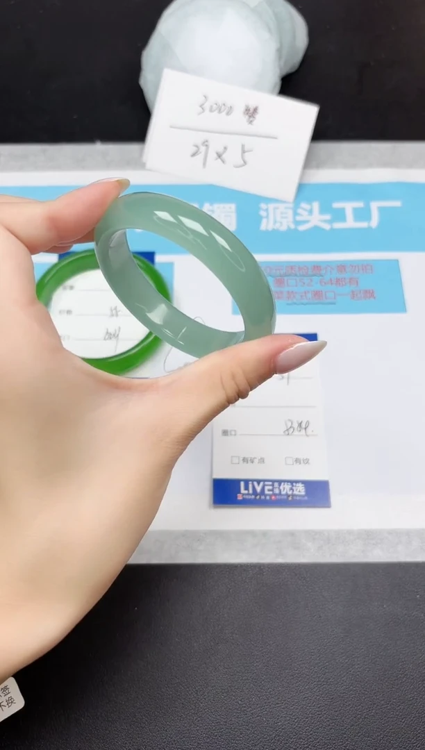 未镶嵌手镯石英质玉39-5354