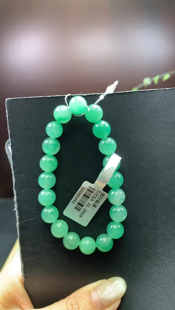 未镶嵌手串石英质玉手串