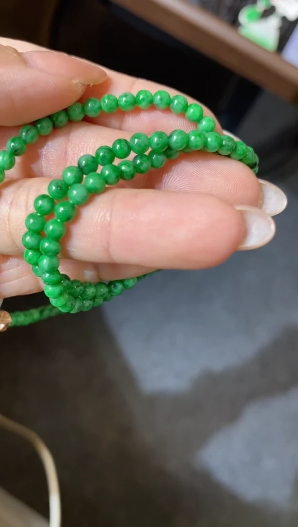 吊坠(不含链)未镶嵌翡翠珠链