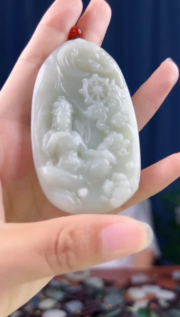 颈饰未镶嵌和田玉拍一发一，多样性发货