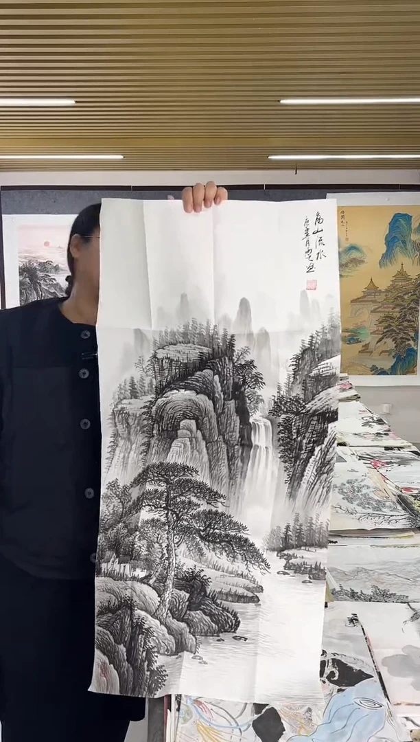 国画丹青专属福利-高山流水