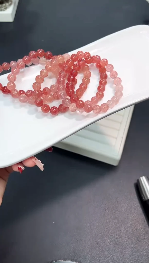 【闪购商品】水晶手串未镶嵌6p多样性发其一/1条默认微瑕