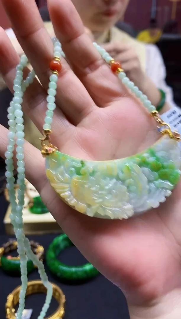 颈饰未镶嵌翡翠翡翠吊坠