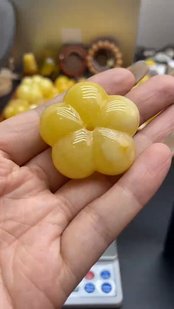 琥珀银S925镶嵌珠宝奇石2940