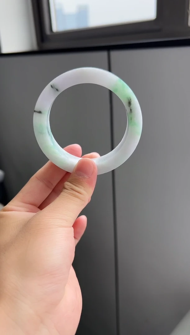 定制翡翠手镯未镶嵌手镯67-57-59