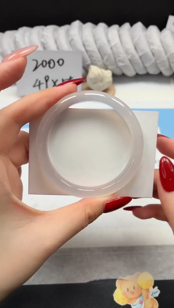 未镶嵌手镯石英质玉16/荔枝58.8